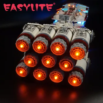Комплект led лампи EASYLITE за 10019 е Съвместим с 05046 The Tantive IV Бунтовник Blockchain Runner Set Без строителни блокове