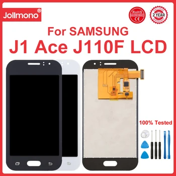 100% Тествани LCD дисплей J110 за SAMSUNG Galaxy J1 Ace LCD дисплей с touch Screen Digitizer възли За Samsung J110 J110H J110F J110M