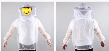бистра Солнцезащитная марля, за половината от тялото, Пчелен палто, Дишащи дрехи за кондициониране на въздуха, инструменти за пчеларството, универсален размер № TXF-1018