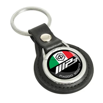 За Piaggio MP3 Ключодържател за скутер, ключодържател за мотоциклет, кожен