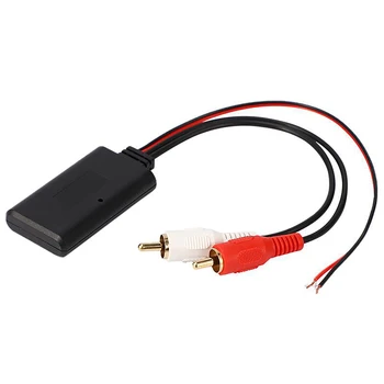 Авто универсален безжичен модул Bluetooth Музикален адаптер за Стерео аудио кабел 2RCA Wireless