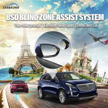 Автомобилен Радар мм-обхват на системата за откриване на слепи зони BSD BSA БСМ Мониторинг за Паркиране с подкрепата на промяна на лентата на движение, За Cadillac XT5 2016