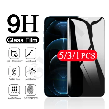 5/3/1pcs HD Закалено Стъкло за iphone 11 Pro 12 Mini XS X Max XR 8 7 6 6s Plus SE 2020 Защитно Стъкло Фолио за Екрана на вашия Телефон