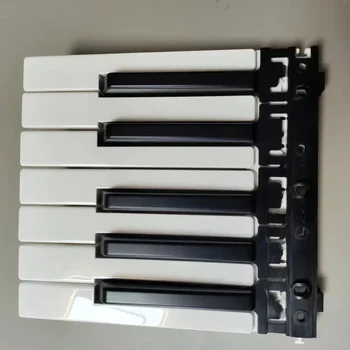 Бели черни Клавиши резервни Части За Клавиатура Yamaha PSR-E203 E213 E223 E233 E303 E323 E333 E403