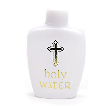 Празни бутилки от под Светена вода за пътуване, католическата бутилка обем 60 мл, бутилка за вода на Лурд