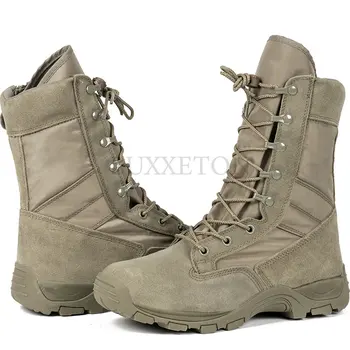 Мъжки обувки за пустинята, мъжки тактически обувки, военни обувки, военни обувки за полеви тренировки, водоустойчив мъжки маратонки треккинговые