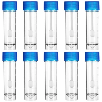 Чашки за проби, пластмасови чашки за проби, чаши за еднократна употреба за събиране на проби от изпражнения, за еднократна употреба мерителни чашки за проби (25-30 мл)