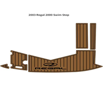 2003 Re-gal 2000 Степенка за платформа за плуване, подложка за пода на палубата от пяна EVA и изкуствен тиково дърво