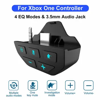 Адаптер за слушалки, Съвместими с Контролер Xbox One X Series / S, Усилвател на звука Конектор Стереозвука 3,5 мм, Адаптер За Аудионаушников