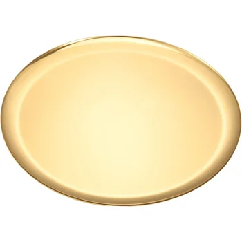 1 бр. златен тава от неръждаема стомана, кръгла тава за бижута, тава за съхранение на козметика, Тава за обслужване, декоративен тава, универсална тава за съхранение