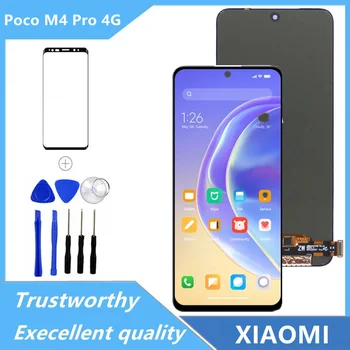 Високо качество За Xiaomi Poco M4 Pro 4G LCD дисплей за Подмяна на панела За Poco M4 Pro 2201117PI 2201117PI 2201117PG Екран