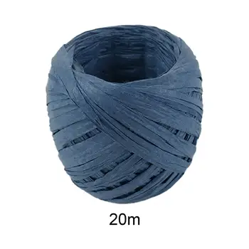 1 ролка Конкретно опаковъчен кабел Множество здрава опаковане лента Украса от дланта на опаковката, въже