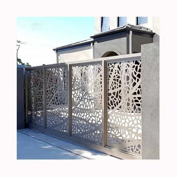 Метална преграда за стая с лазерно рязане, перфорирана метална врата, декоративни метални паравани В Австралия