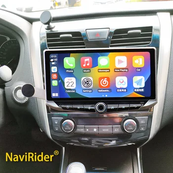 Android Qled Екран За Nissan Teana Altima 2013 2015 Авто Радио Стерео Мултимедиен Плейър GPS Навигация Безжичен Carplay