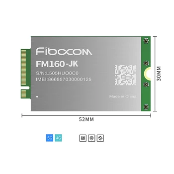 Нов оригинален модул Fibocom FM160-JK M. 2 5G Корея, Япония