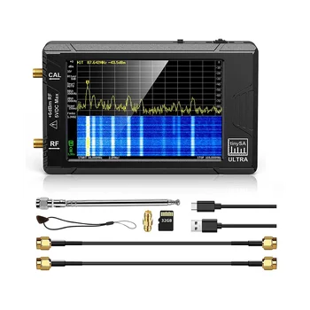 Ультраспектральный анализатор, 4,0 инча, генератор на сигнали ниска честота от 100 khz до 5,3 Ghz, 2-в-1, от 100 khz до 800 Mhz