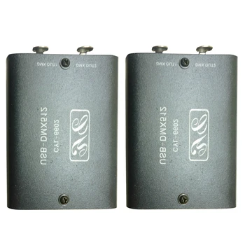 2X 512-канален led лампа USB DMX DMX512 DMX-модул за осветяване на сцена, контролер на сценичното осветление, мини-декодер