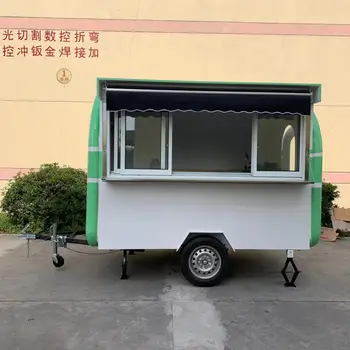 2023 се продава 2,8-метрова количка за хранене / количка за уличната храна за бързо хранене