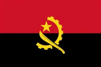 ФЛАГЛАНДИЯ 90x150 см знаме на Ангола