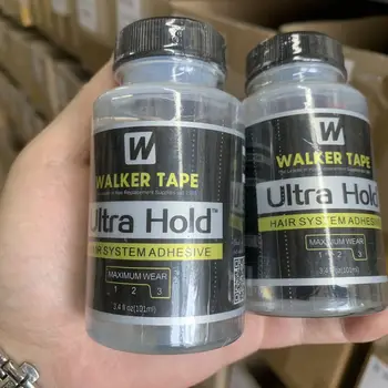 Тиксо Уокър Tape Ultra Hold Hair System Максимален износване 3 3,4 течни унции 101 мл Дантела перуки и перуки