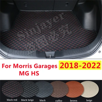 Подложка За Багажник на Кола SJ са особено Подходящи За Гаражи Morris MG HS 2021 2022 2020 2018 2019 AUTO Tail Boot Tray Cargo Carpet Pad Protector