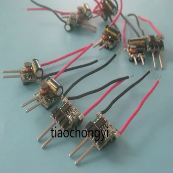 20pcs MR16 1-3 X 1 W 4 X 1 W 5 X 1 W 1 W 3 W 4 W 5 Watt Led драйвер dc 12V за електрическа крушка MR16