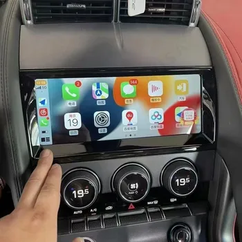 Android 12 За Jaguar F-TYPE 2014-2015 Радиото в автомобила Tesla Screen Стерео Приемник Авторадио Мултимедиен плейър GPS Navi Главното Устройство