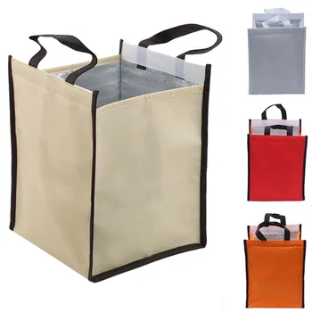 Пътен лоскутный обяд-бокс, PVC, женски сладки изолиращи чанти-хладилници, детски и практични, Малки преносими чанти-хладилници