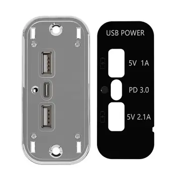 3-пристанище автомобилно зарядно устройство USB 3-портов мобилен телефон богат на функции преобразовательная вилица Адаптер автоматично зарядно устройство стабилно напрежение за превозни средства