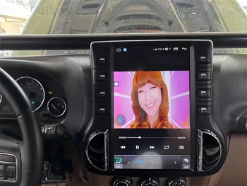 Tesla Style Android 12,0 8 + GB 256 GB Автомобилното Радио, За Jeep Wrangler 3 JK 2011-2017 Мултимедиен Плейър Стерео GPS Навигация Главното Устройство