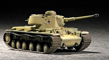 1/72 Тромпетист 07265 Немски танк Pz.Kpfw KV-1 756 (r) Модел Бронированного комплект за подаръци TH07158-SMT2