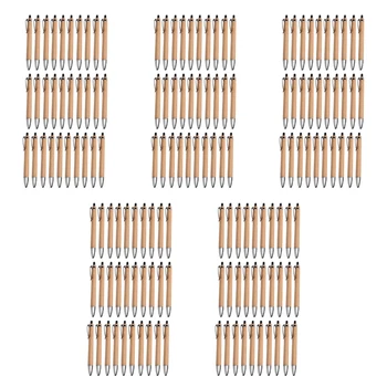 Комплекти химикалки и Различно количество, писмено инструмент от бамбуково дърво (150 комплекта)